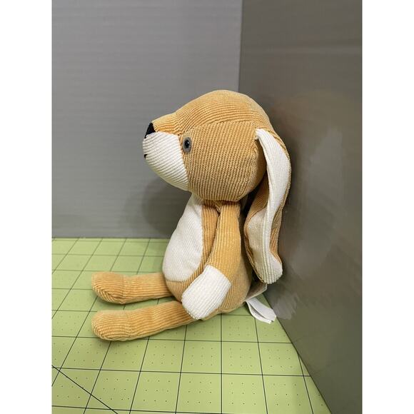 Manhattan Toy Co Folksy Forrester Bunny Rabbit Corduroy Plush Stuffed Animal - Picture 9 of 9